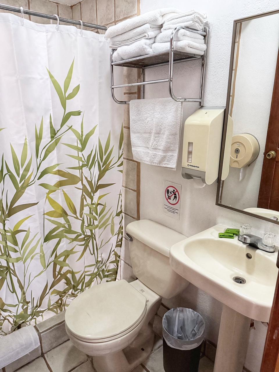 3 piece bathroom.